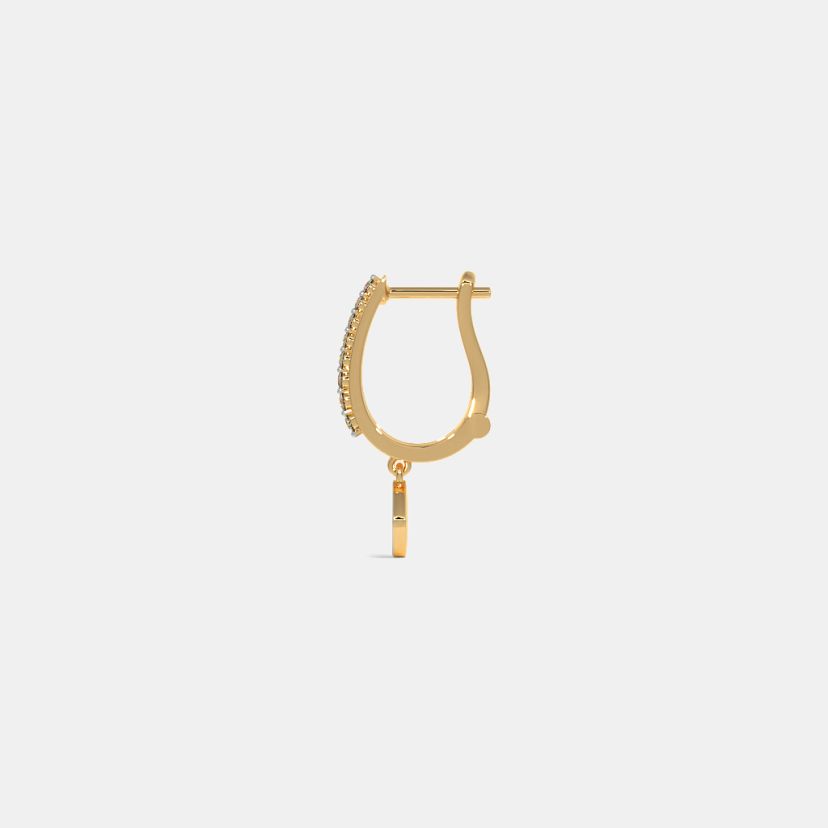 The Surahi Huggie Earrings - image 8