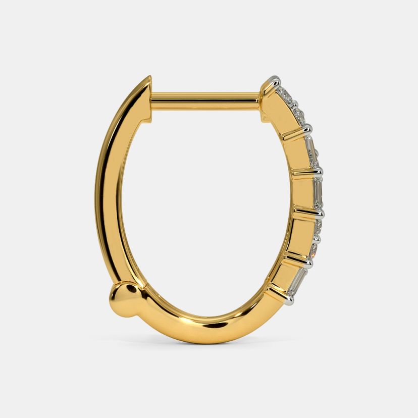 The Syndria Huggie Earrings - image 7