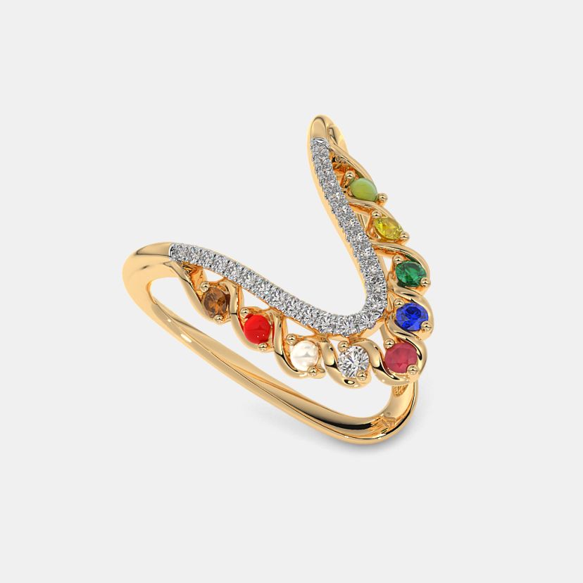 Buy Navaratna Rings Designs Online India's #1