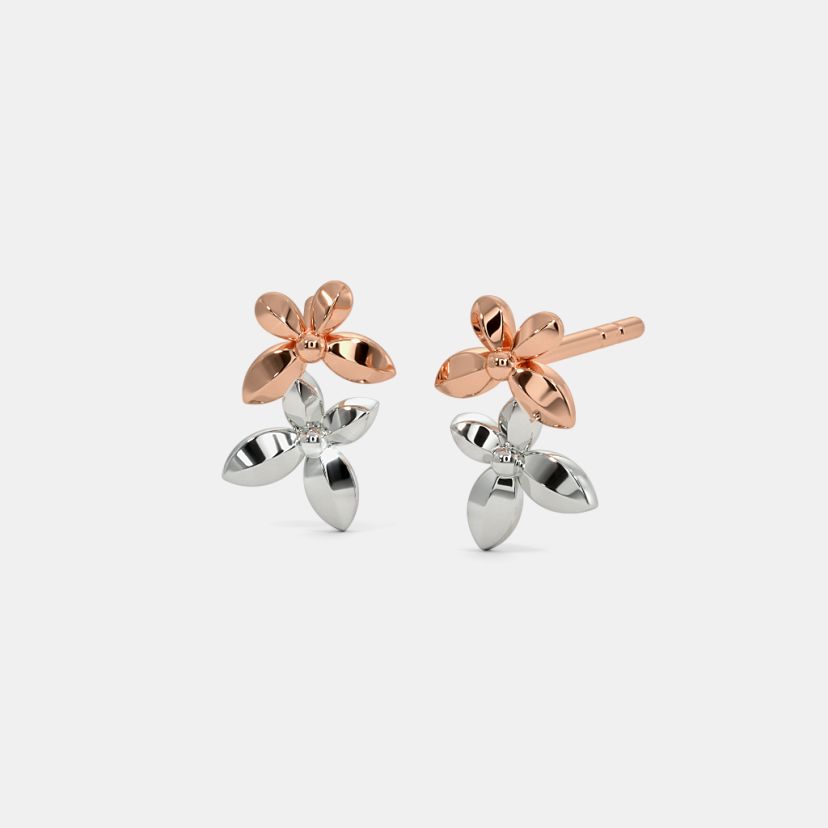 The Marca Multi Pierced Stud Earrings - image 1