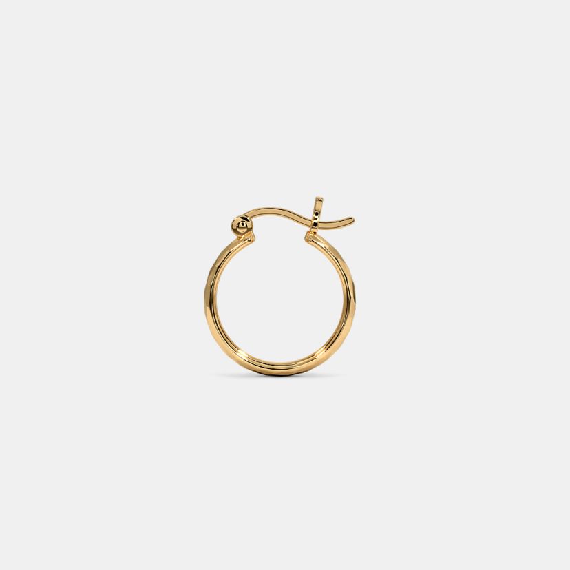 The Nubia Textured Hoop Earrings - image 5