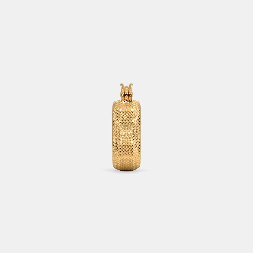 The Ofira Textured Hoop Earrings - image 4