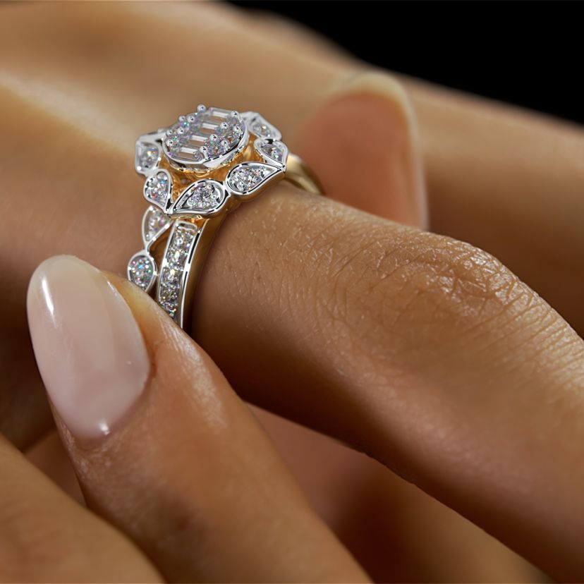 The Staunch Bridal Ring Set - image 6