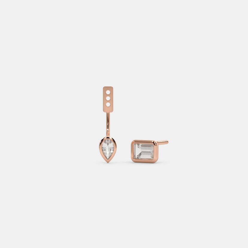 The Ludovica Front Back Earrings - image 4
