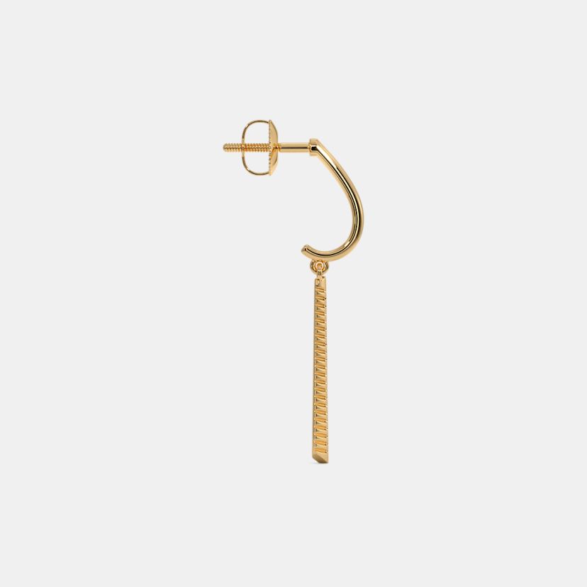 The Drena Dangle Hoop Earrings - image 7