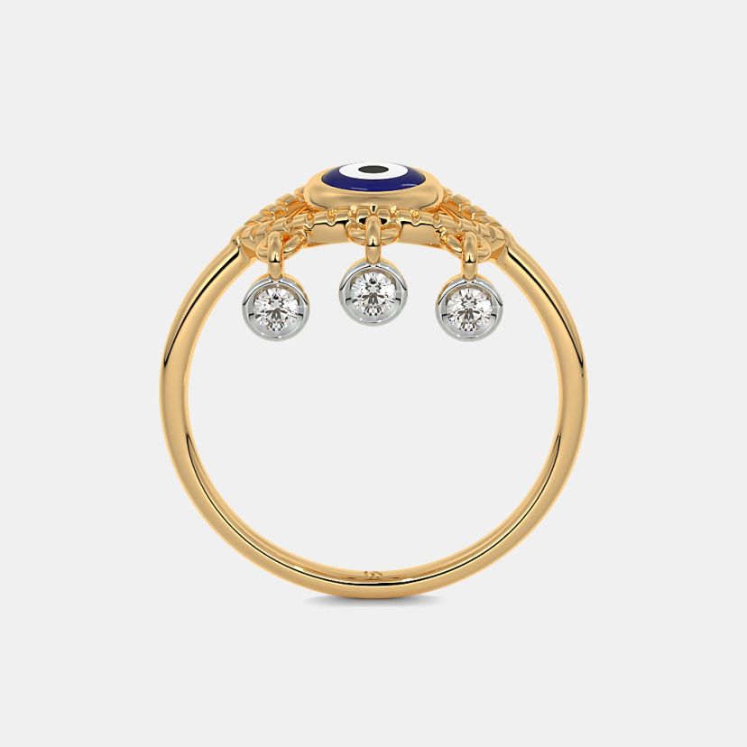 The Anselma Evil Eye Ring - image 7