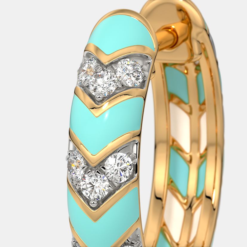 The Leofric Huggie Earrings - image 4