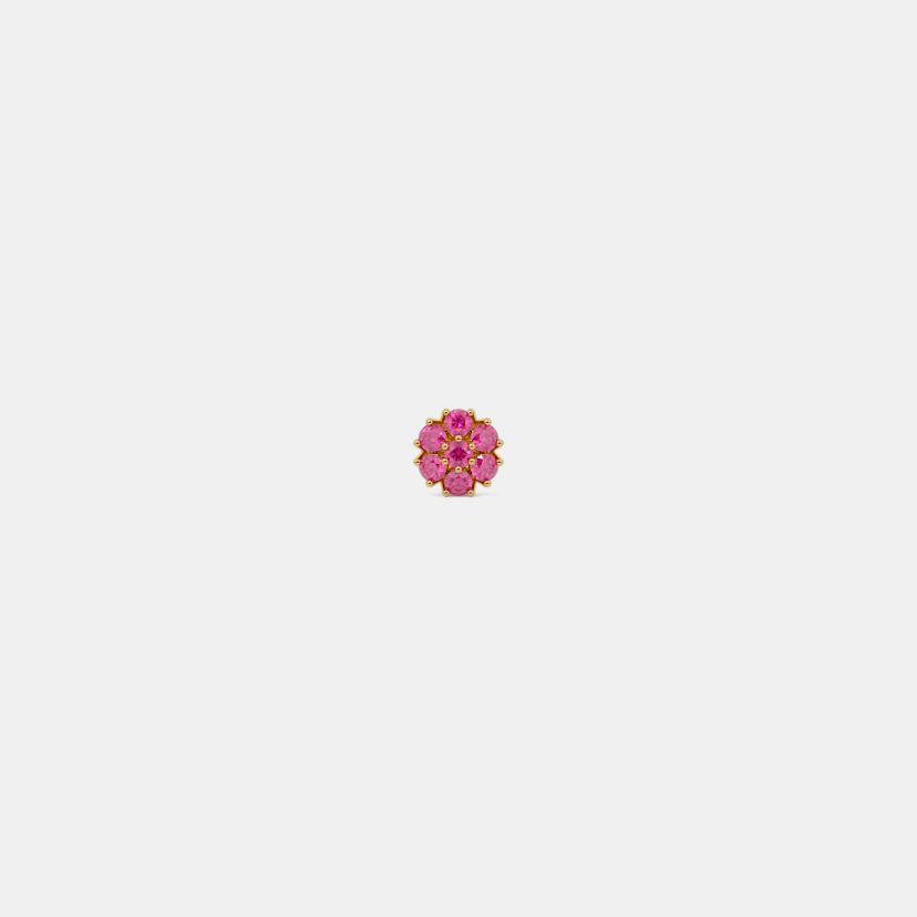 The Pink Corundum Azerbaijan Stud Earrings - image 7