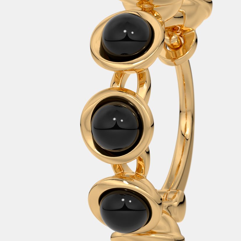 The Ebon Hoop Earrings - image 4