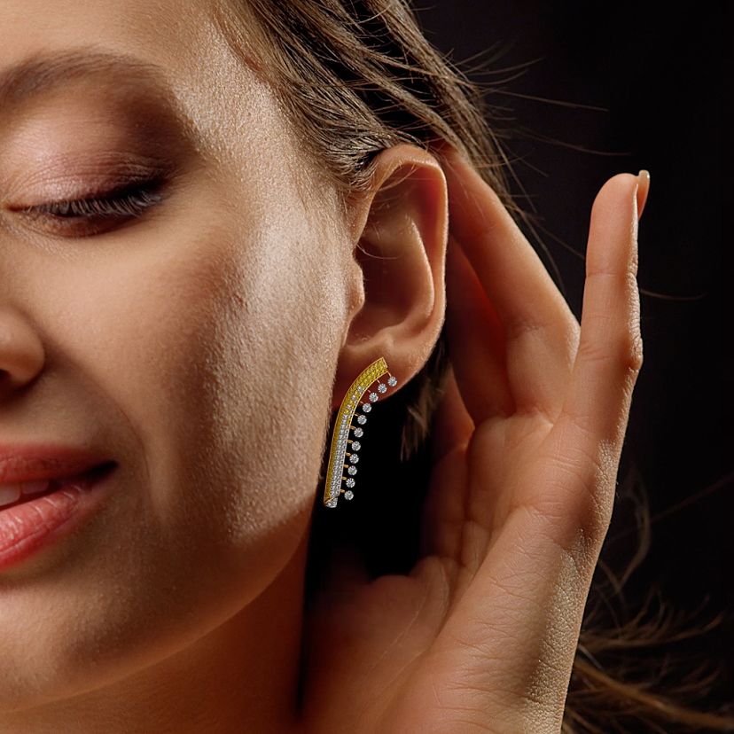 The Zoryana Dangler Earrings - image 4