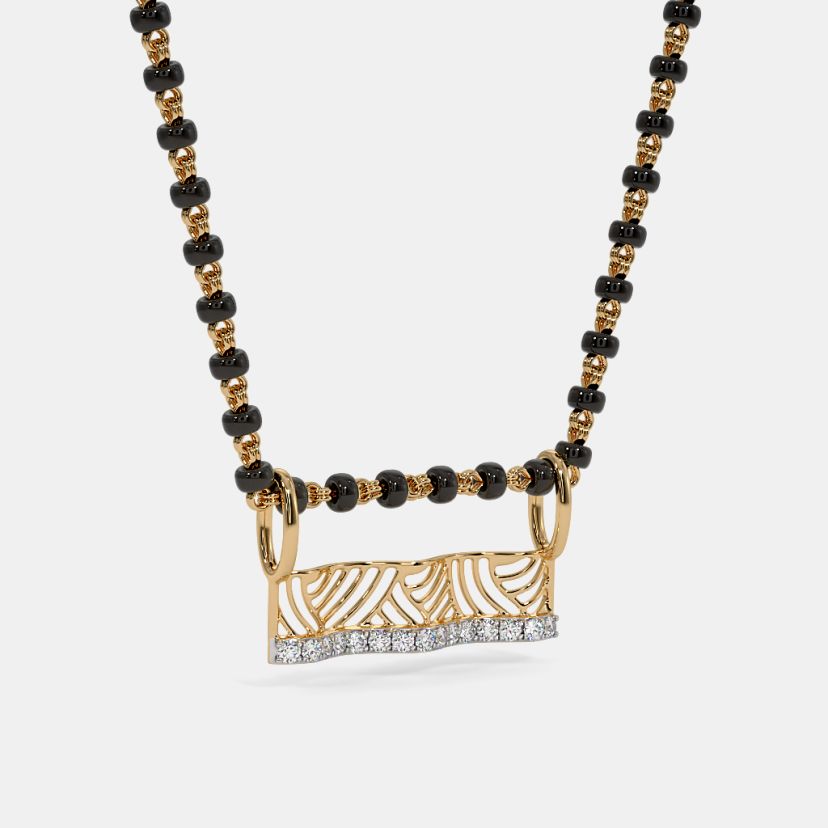 The Facetta Mangalsutra Pendant - image 6