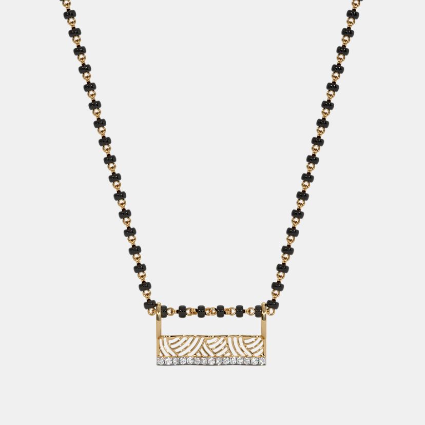 The Facetta Mangalsutra Pendant - image 1