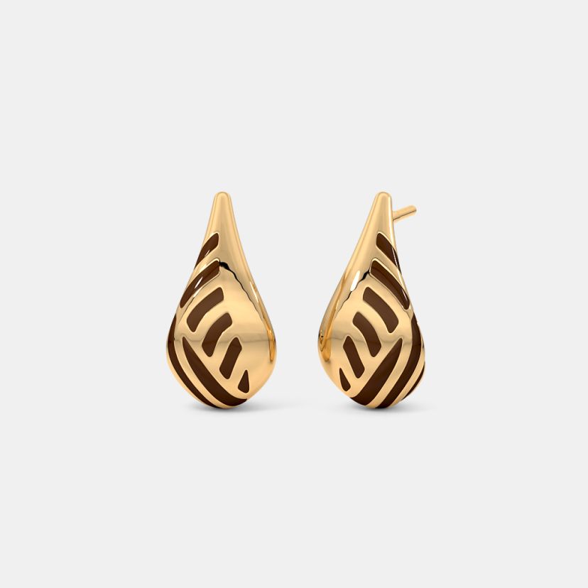 The Velour J Hoop Earrings - image 1