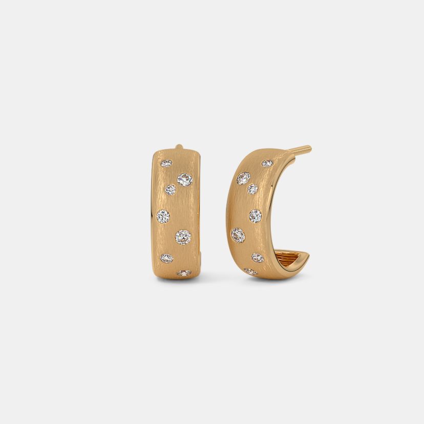 The Avyora J Hoop Earrings - image 1