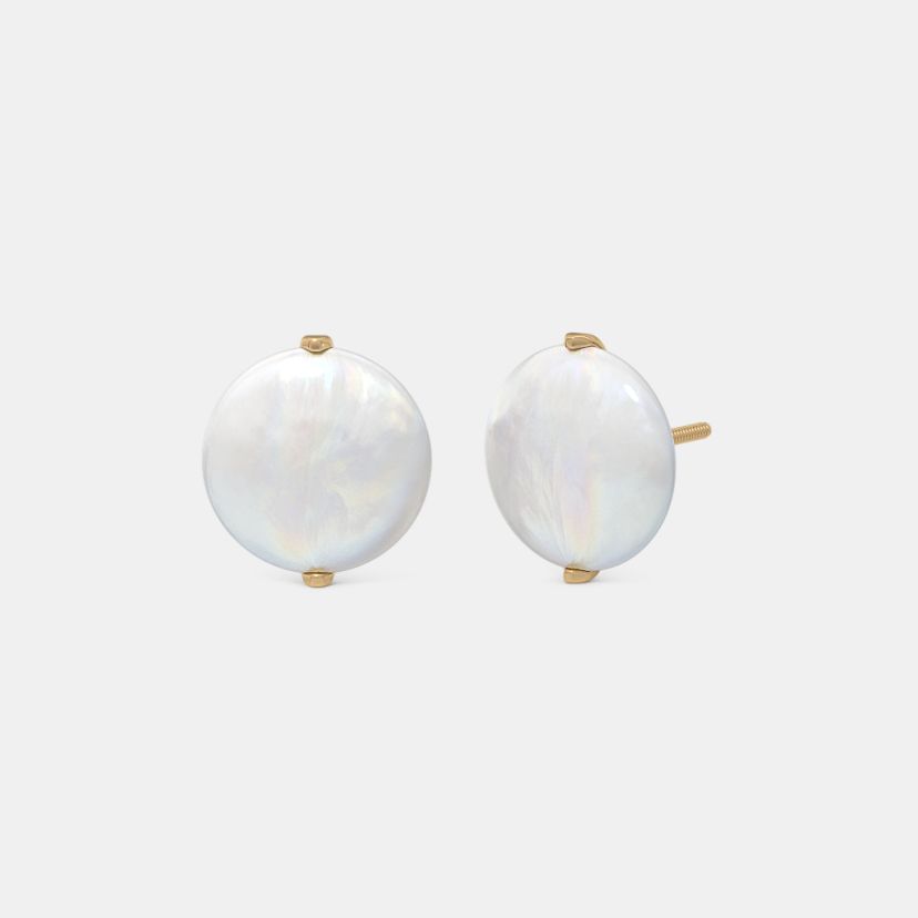 The Saffron Stud Earrings - image 1