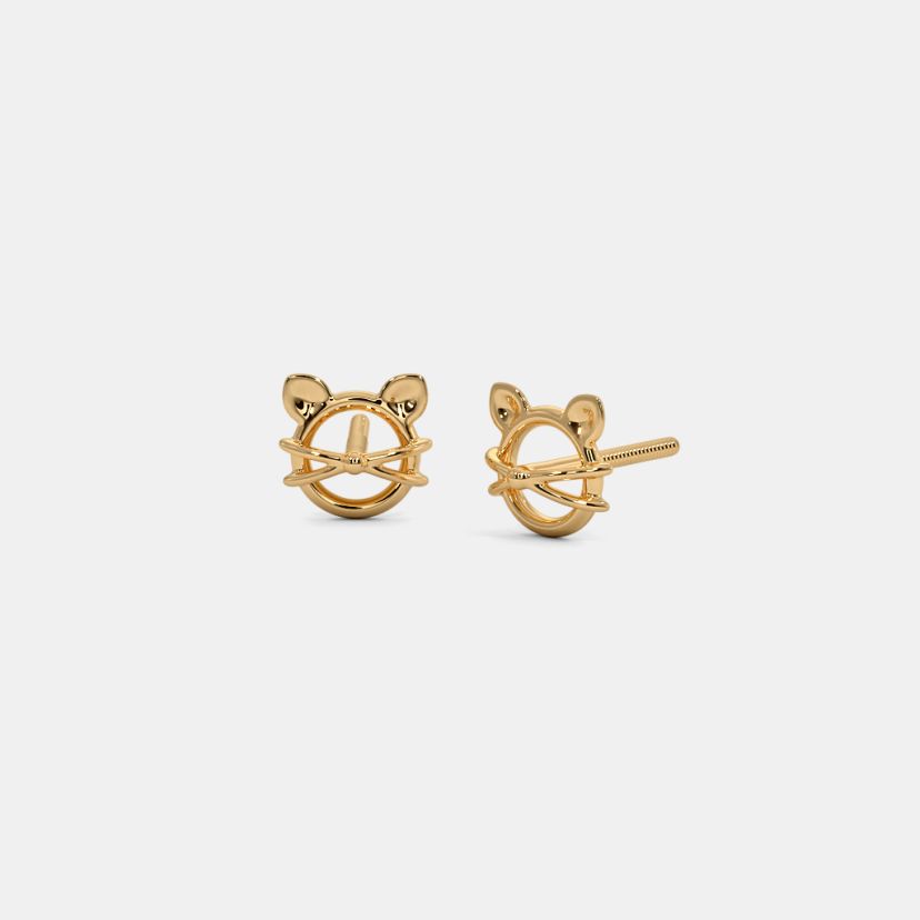 The Catty Kids Stud Earrings - image 1