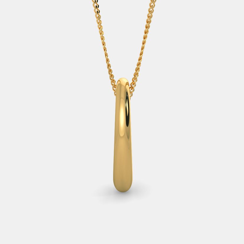 The Gold Kiss Heart Pendant - image 6