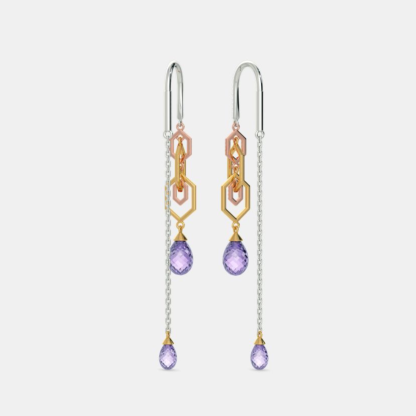The Aicusa Sui dhaga Earrings - image 8