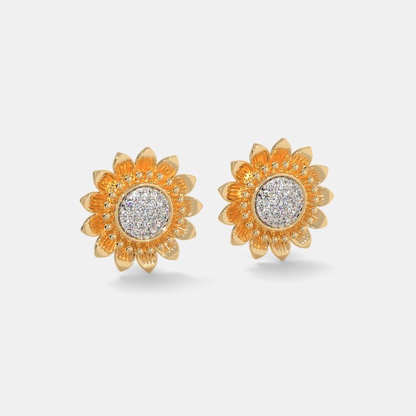 The Heavenly Sunflower Earrings - image 6