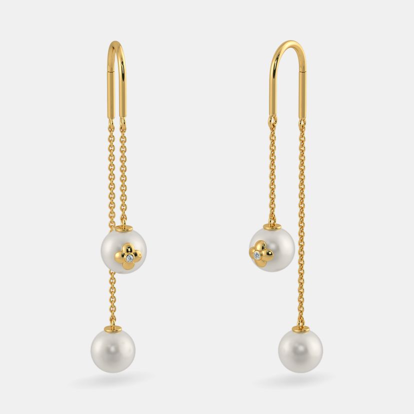 The Saumy Sui Dhaga Earrings - image 1