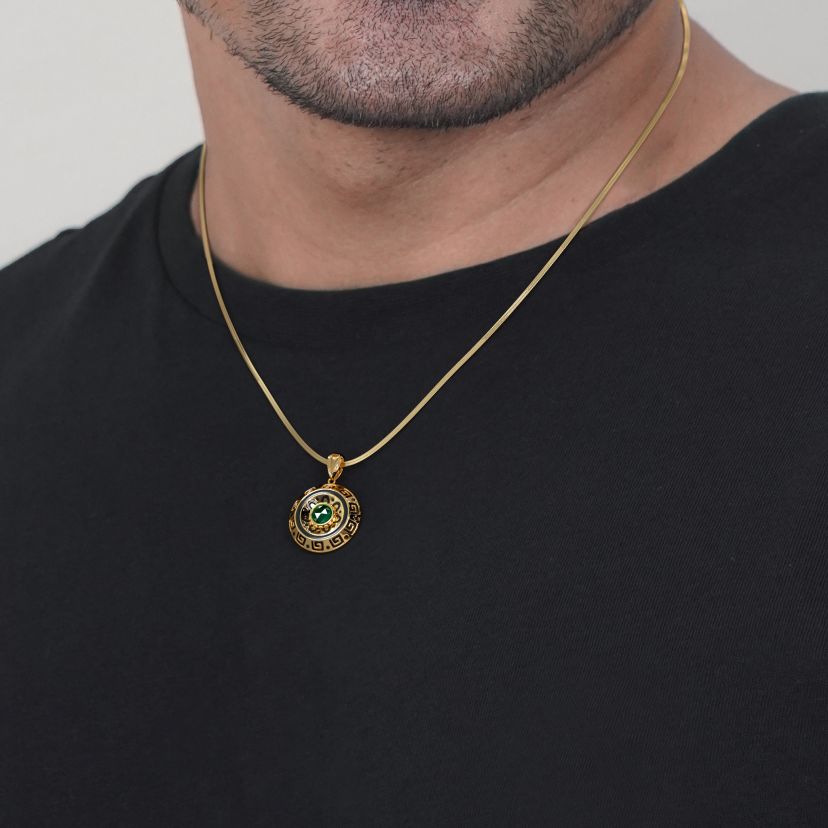 The Viridian Pendant For Him - image 3