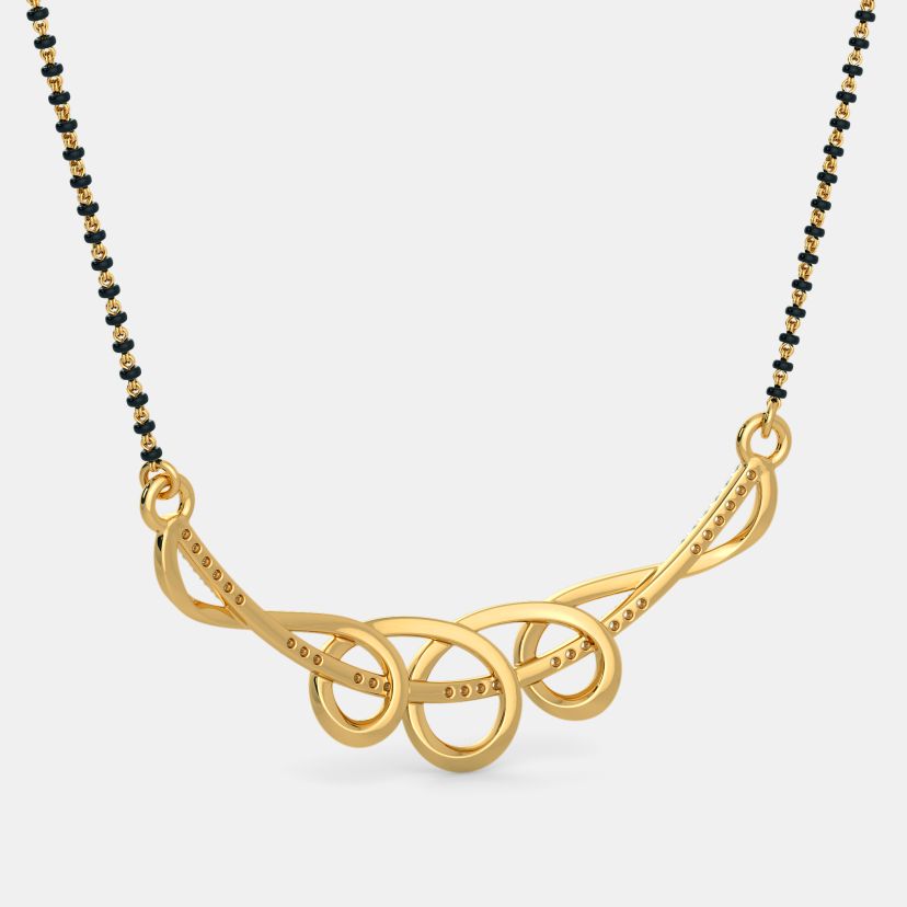 The Akruti Mangalsutra Pendant - image 5