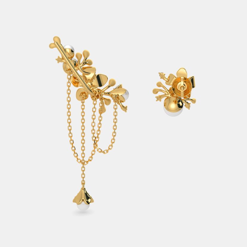 The Winter Plum Mismatch Earrings - image 5