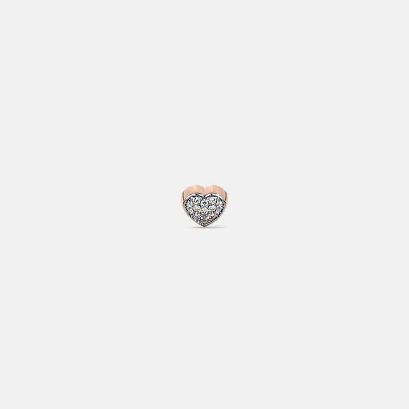 The Devozione Heart Stud Earrings - image 7