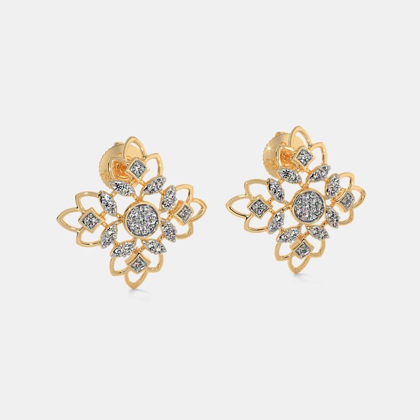 The Haute Lotus Stud Earrings - image 6