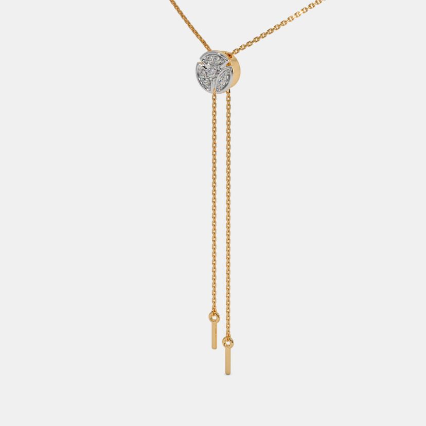 The Flowing Diamonds Pendant Necklace - image 1