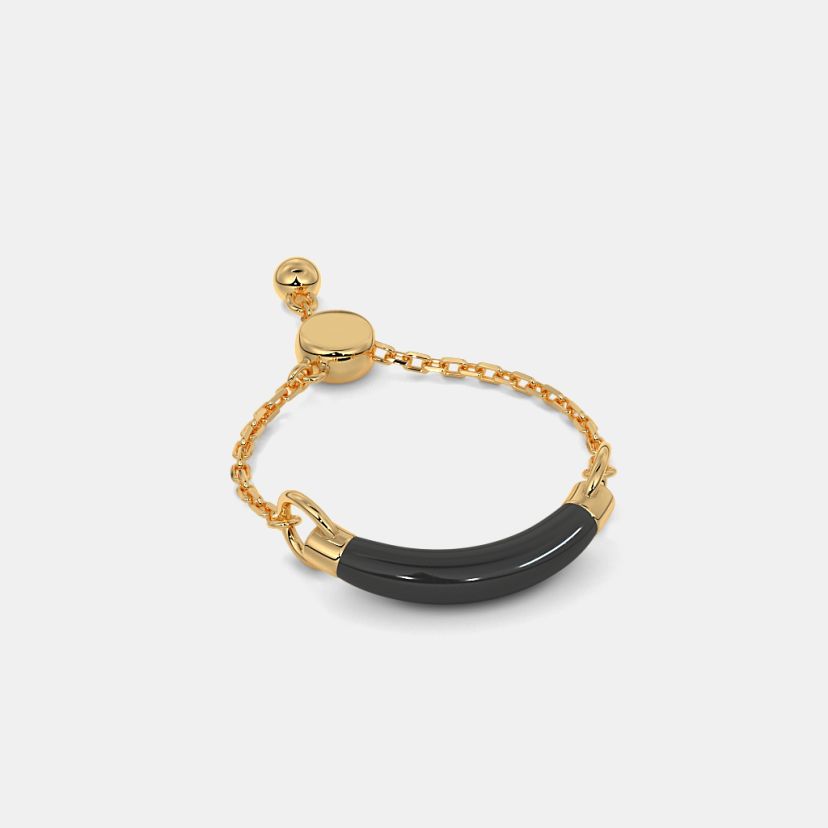 The Zwart Black Slider Ring - image 1