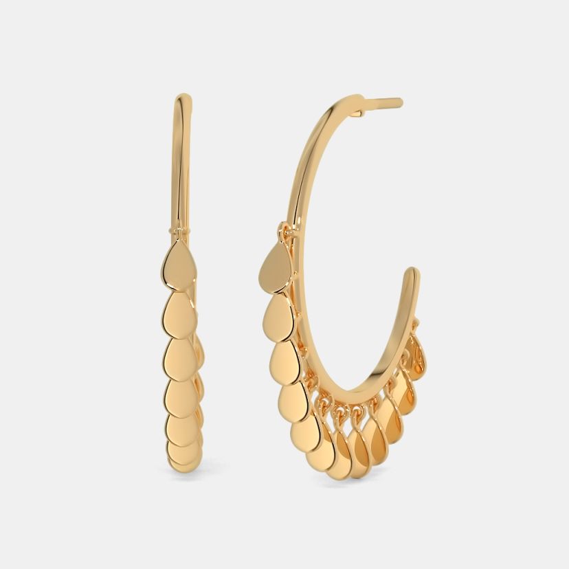 The Feya Hoop Earrings - image 1