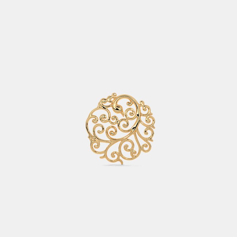 The Peacock Vivacity Stud Earrings - image 7
