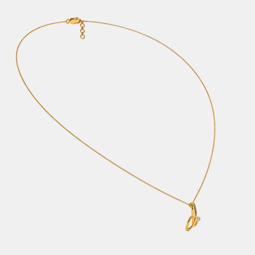 The Cursive D Necklace - image 7