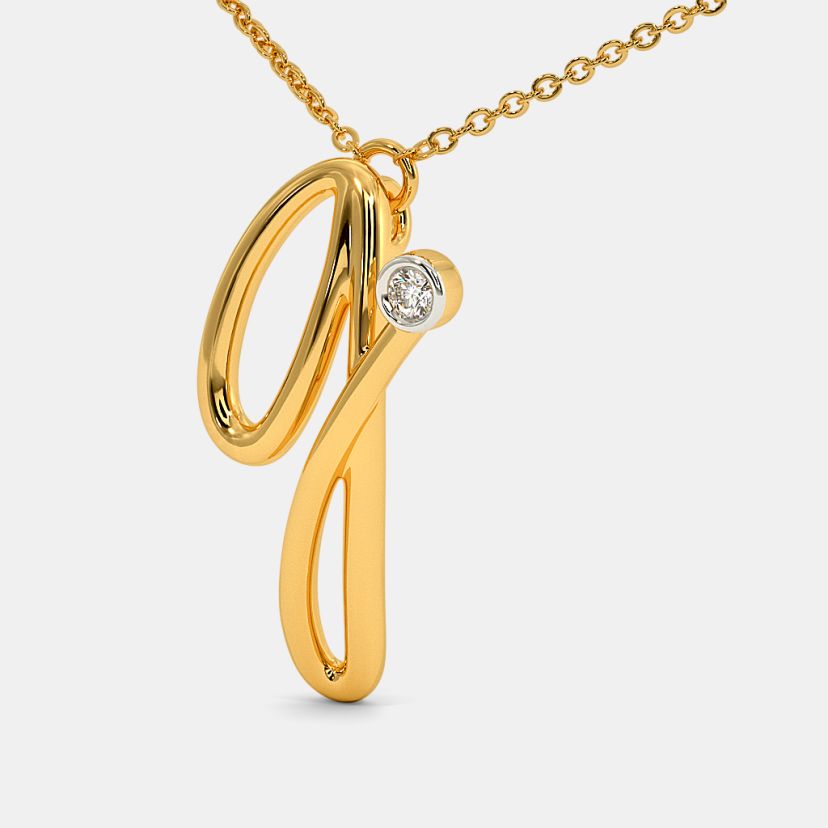 The Cursive G Necklace - image 1