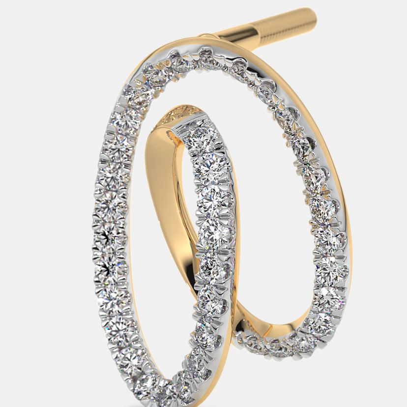 The Eschers Twist Stud Earrings - image 5