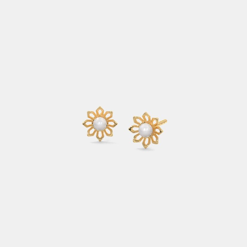 The Eset Multi Pierced Stud Earrings - image 1