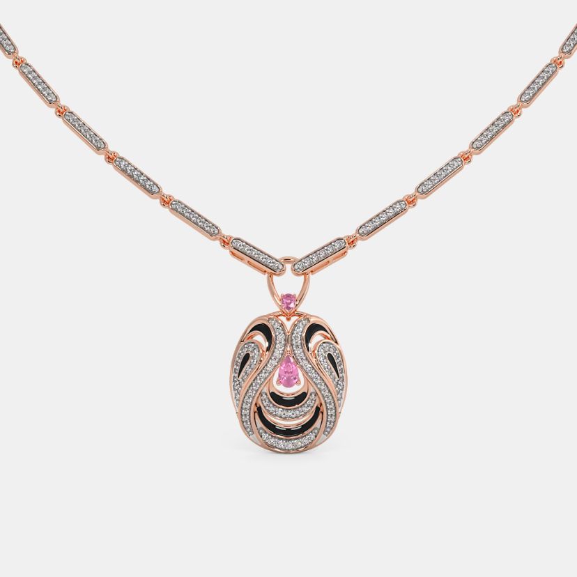 The Noir Nexus Pendant Necklace - image 4