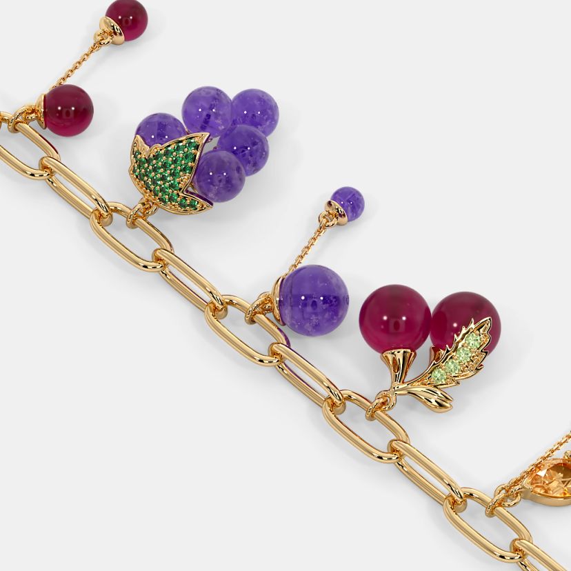The Citrus Whirl Charm Bracelet - image 6