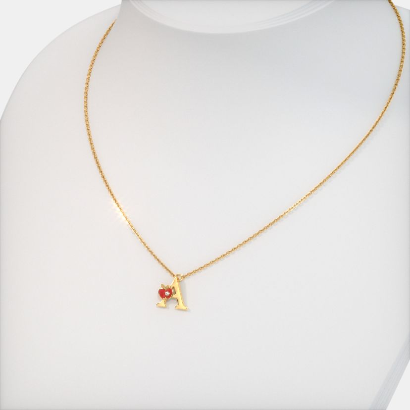 The A for Apple Necklace for Kids - image 6