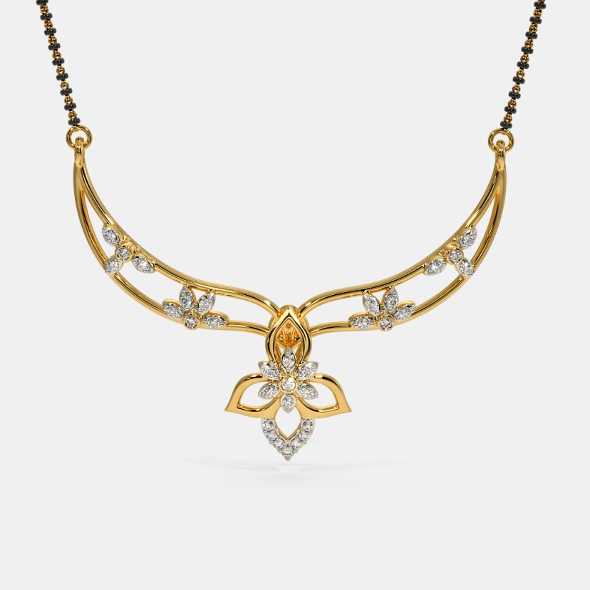 The Reya Convertible Mangalsutra Pendant - image 8