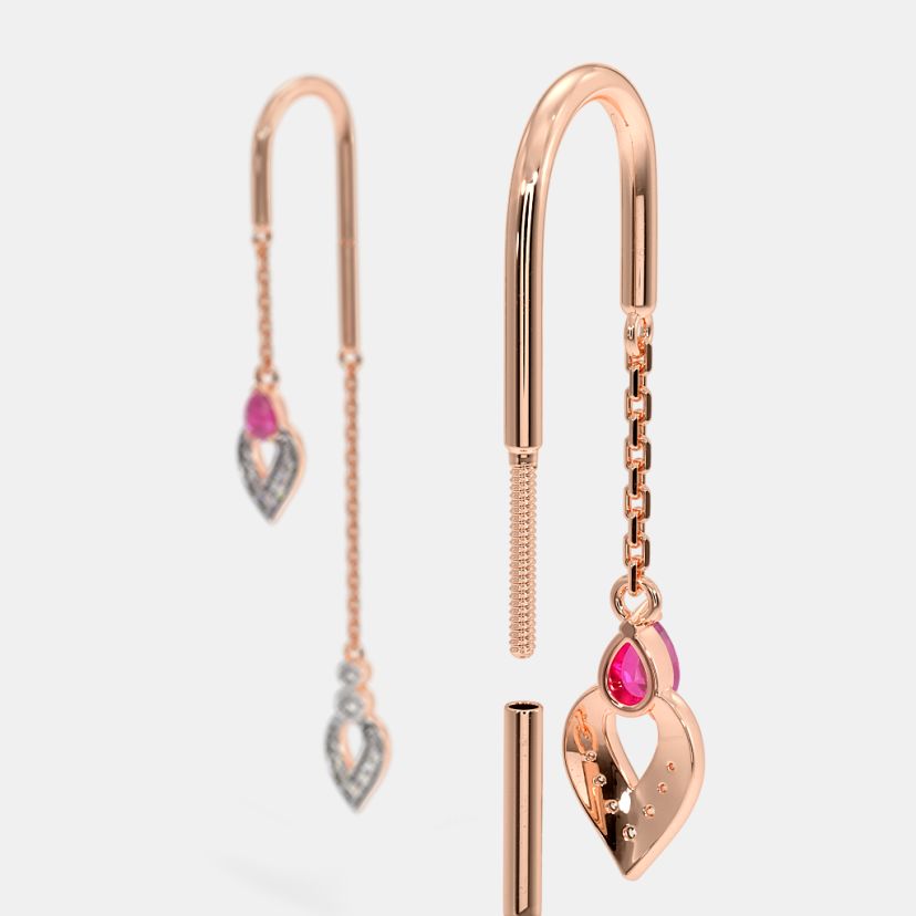 The Affluer Sui Dhaga Earrings - image 5