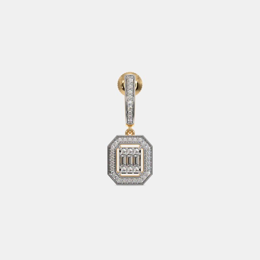 The Brooks J Hoop Dangle Earrings - image 4