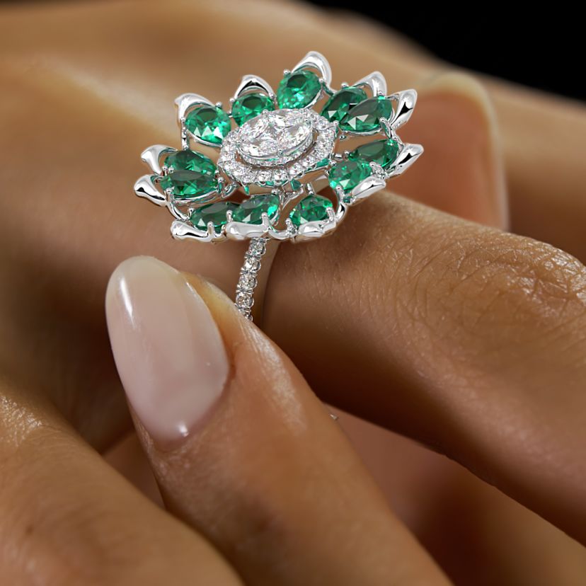 The Emerabloom Ring - image 6