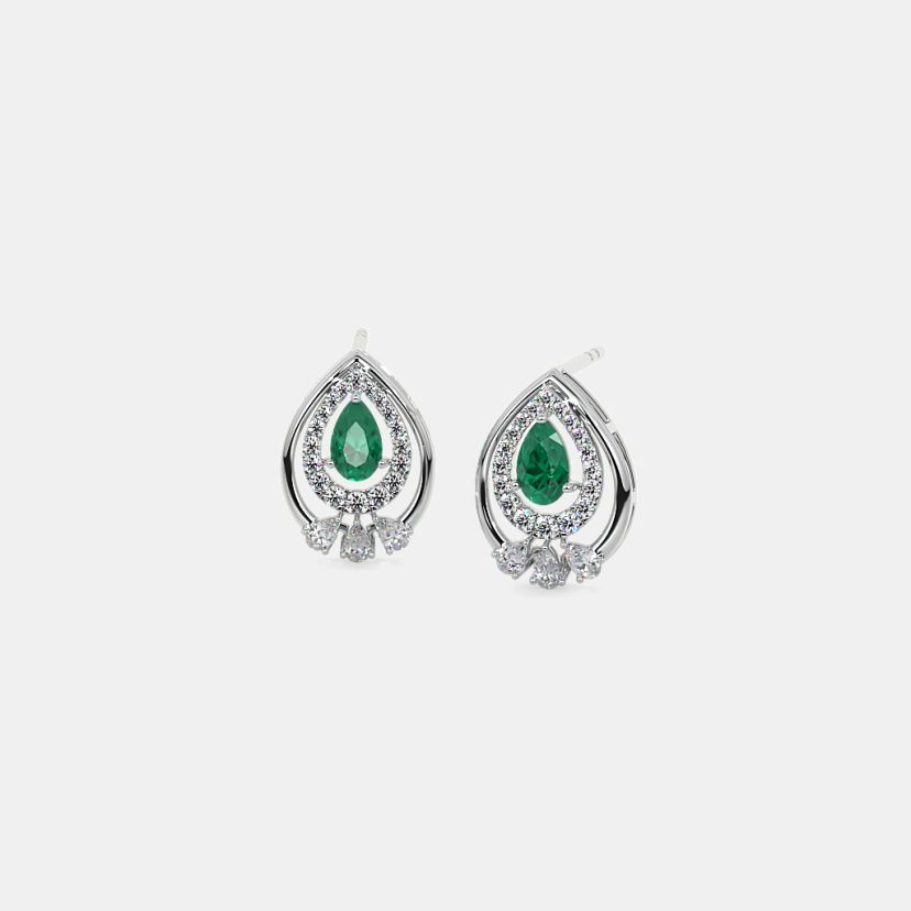 The Droperald Stud Earrings - image 1
