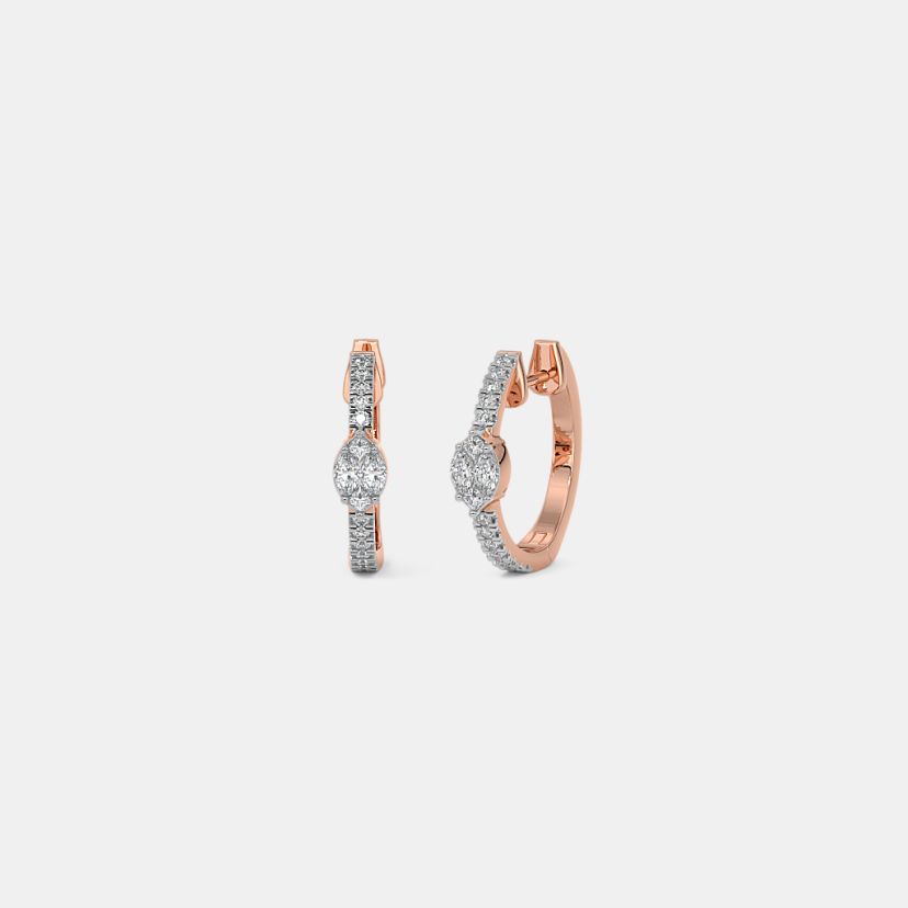 The Tarunithra Huggie Earrings - image 1