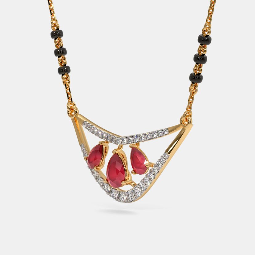The Pearoruby Mangalsutra Necklace - image 5