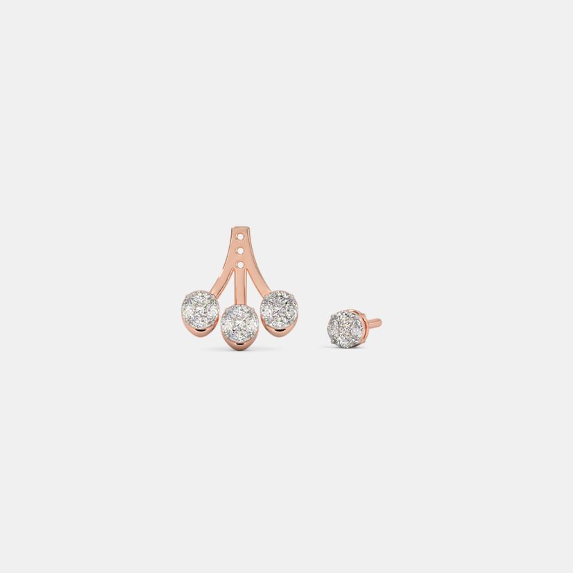 The Corazon Front Back Earrings - image 4