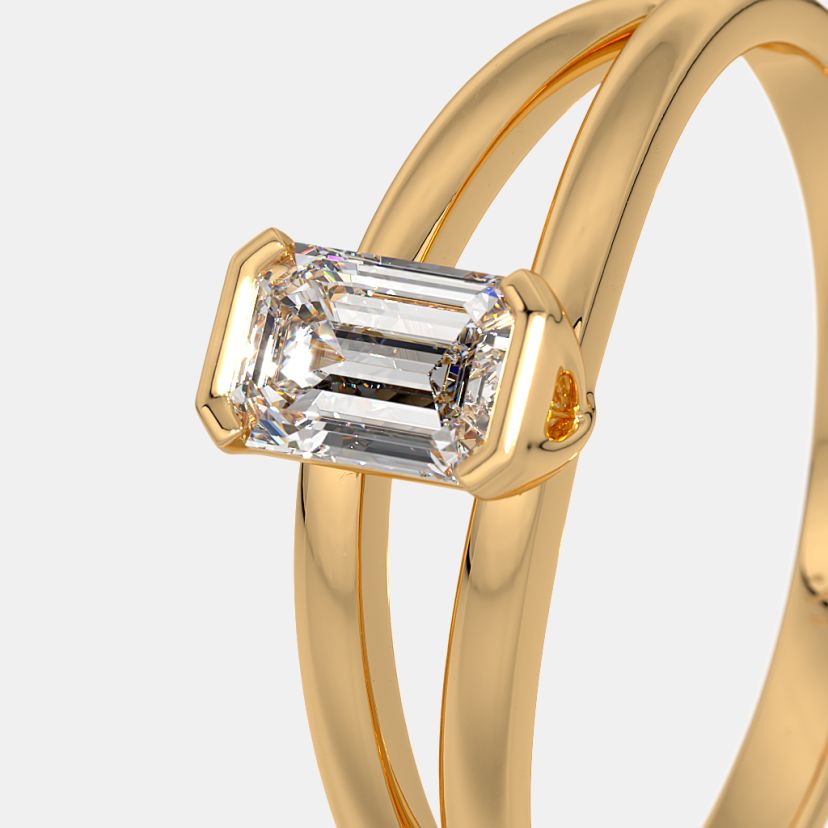The Octaluz Solitaire Ring For Him - image 4