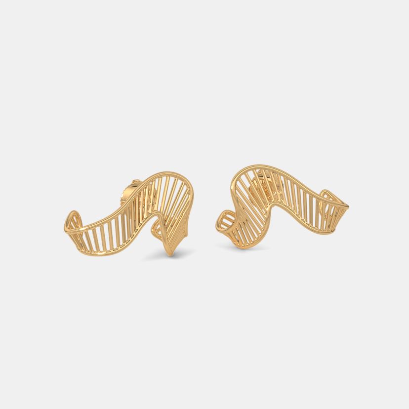The Vassyndra Orange Peel Earrings - image 5